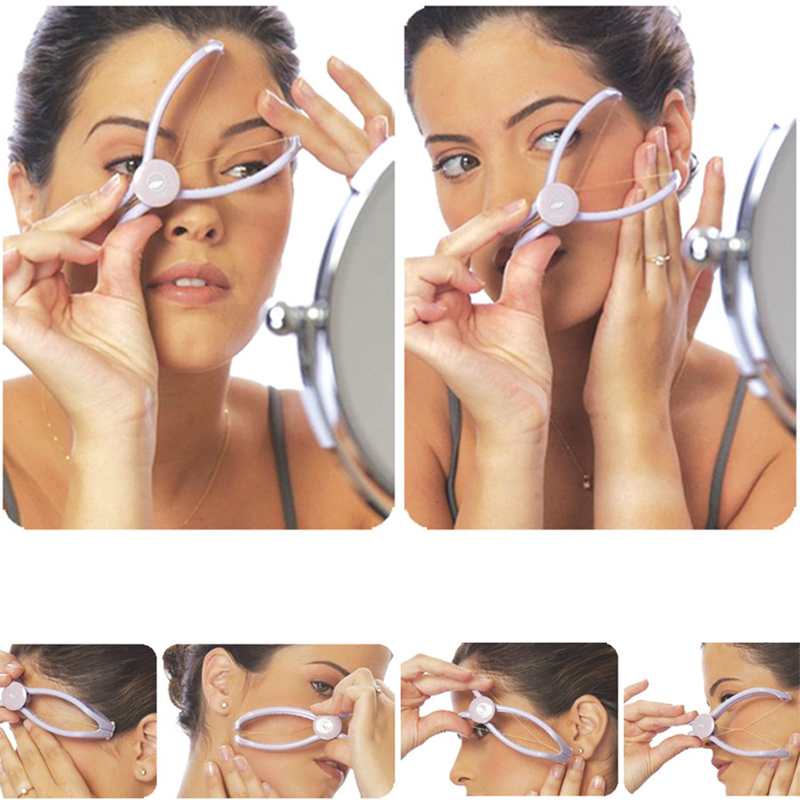 Pack Of 2 New Painless Slique Hair Threading Machine –
