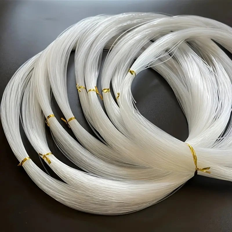 Pack of 1pc, about 20-80ft long, Fish Wire, Nylon String Thread, Nylon Fish line, DIY Customize Art & Craft.