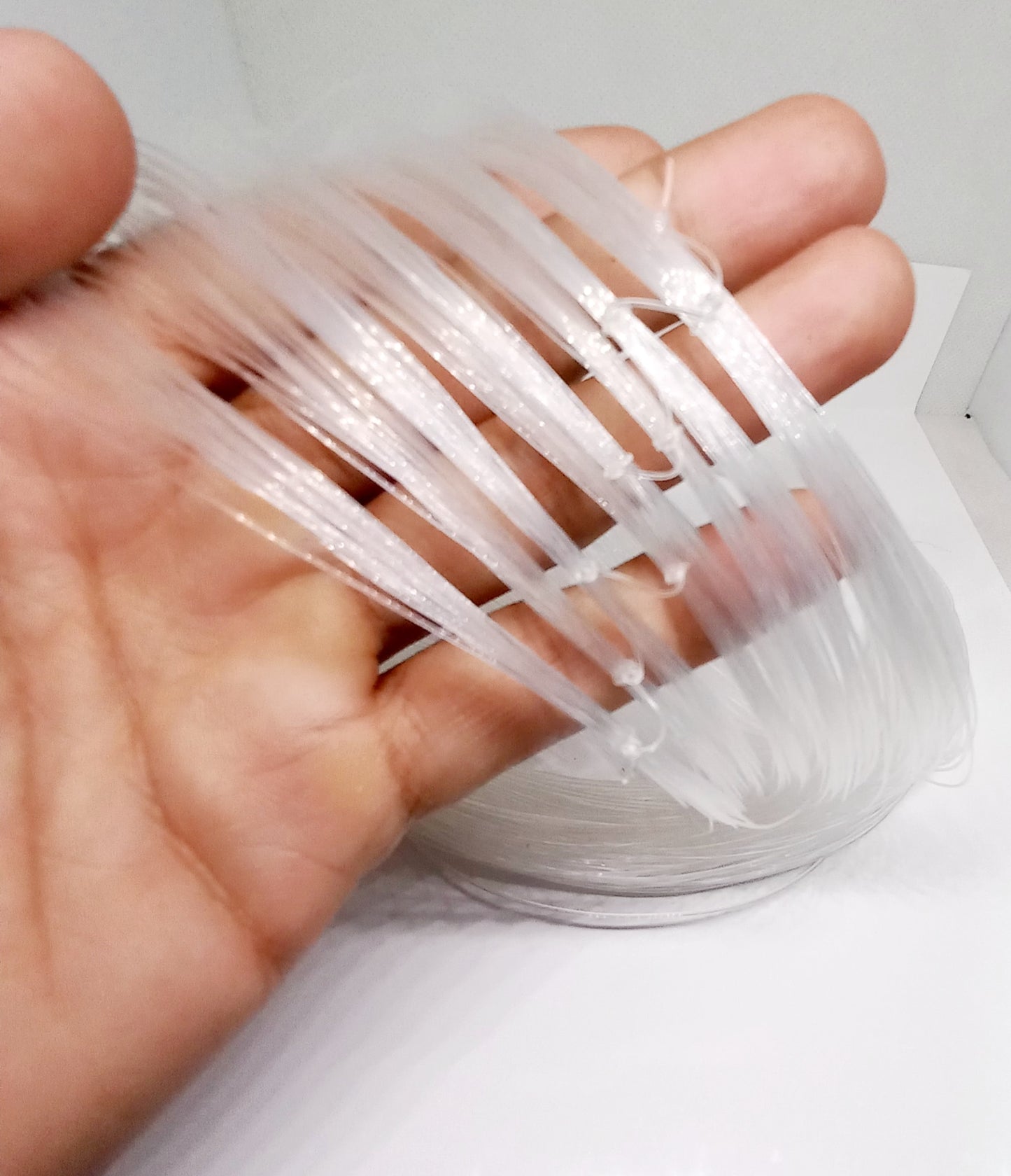 Pack of 1pc, about 20-80ft long, Fish Wire, Nylon String Thread, Nylon Fish line, DIY Customize Art & Craft.