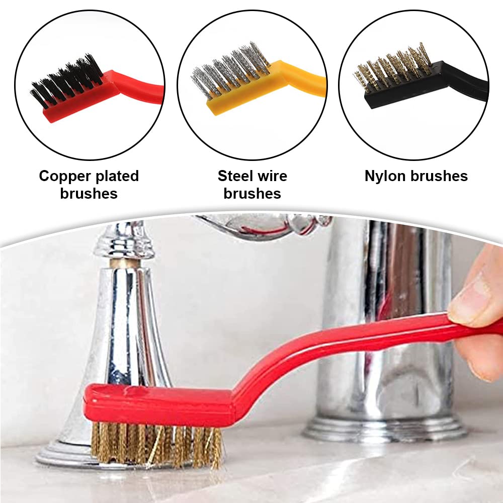 3Pcs Wire Brush Set