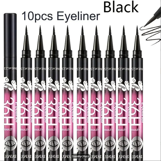 Waterproof Liquid Eyeliner Pencil Set