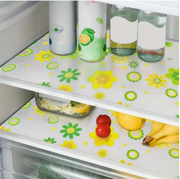 Premium Fridge & Drawer Mats – Non-Slip, Waterproof, Washable Liners