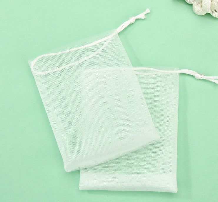 Foaming Soap Mesh Bag – Hangable Shower Soap Pouch for Rich Lather, Gentle Face & Body Cleaning