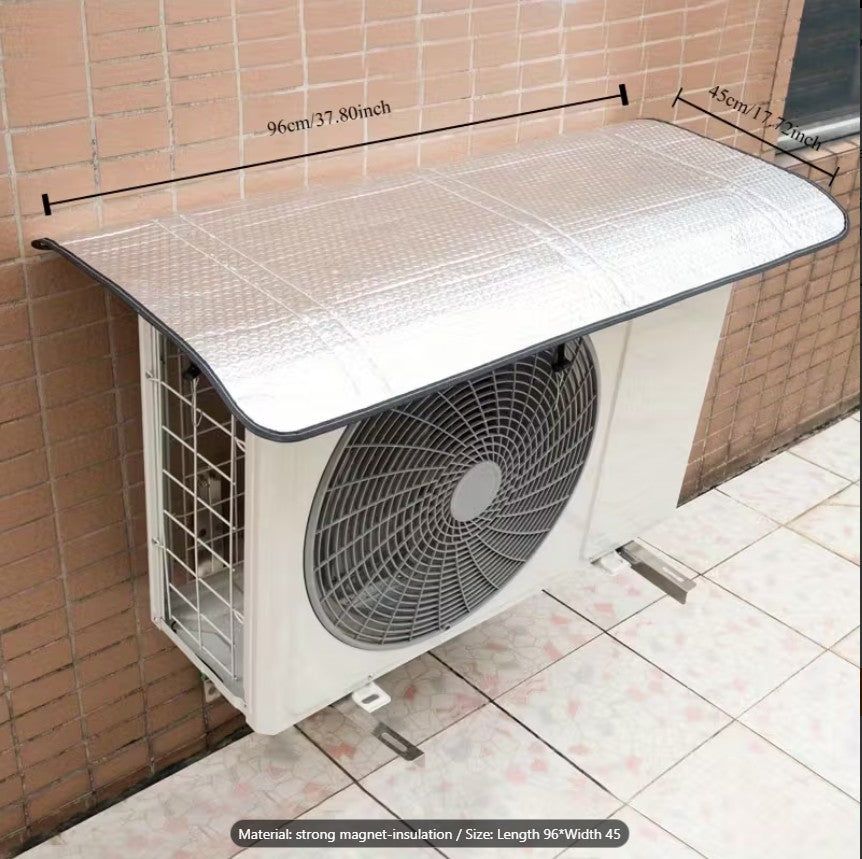 Outdoor AC Cover – Double-Layer Weatherproof Design