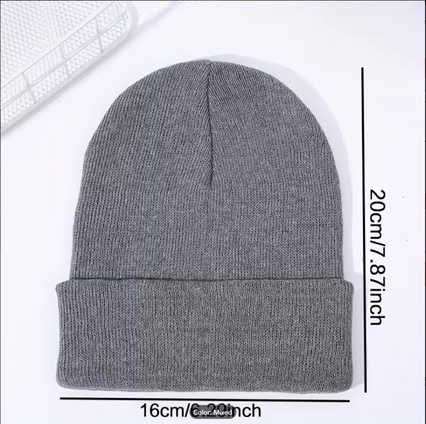 Knit Beanie Woolen Cap & Neck Warmer Scarf Set for Women