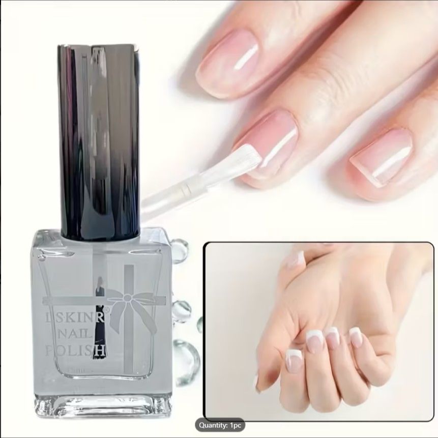 Clear Nail Polish Bottle