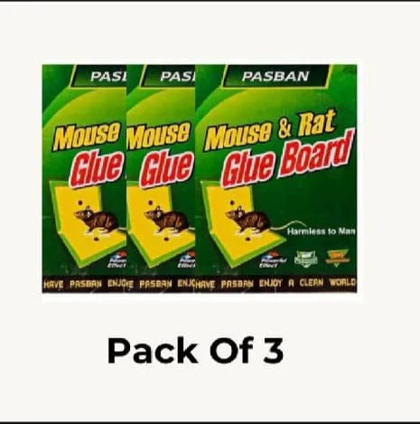 Mouse Glue Trap - Mouse Glue Board - Rat Killer Trap - Rat Killer Glue Book - Rat Killer Glue Mat Mouse