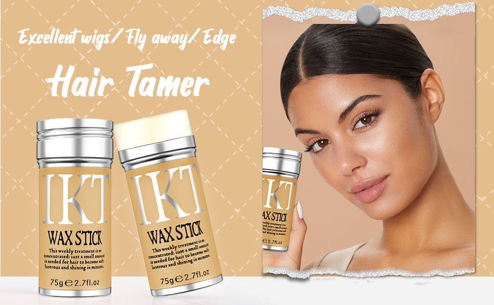 Pack Of 2 IKT Hair Gel Wax Stick | Gel-Based Hair Styling Wax for Women & Kids