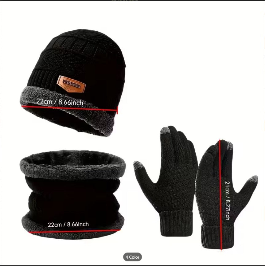Winter Hat & Scarf Set for Women –