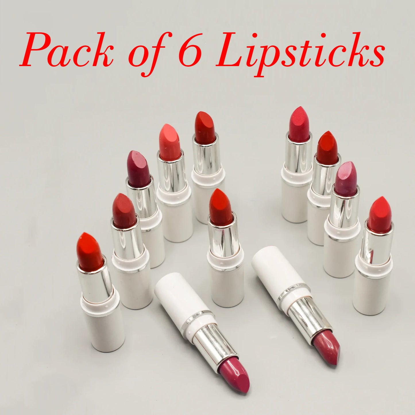 12 Matte Lipsticks – Highly Pigmented, Smooth Texture & Long-Lasting Matte Finish | Multicolor Lip Shades for Bold & Professional Makeup Looks