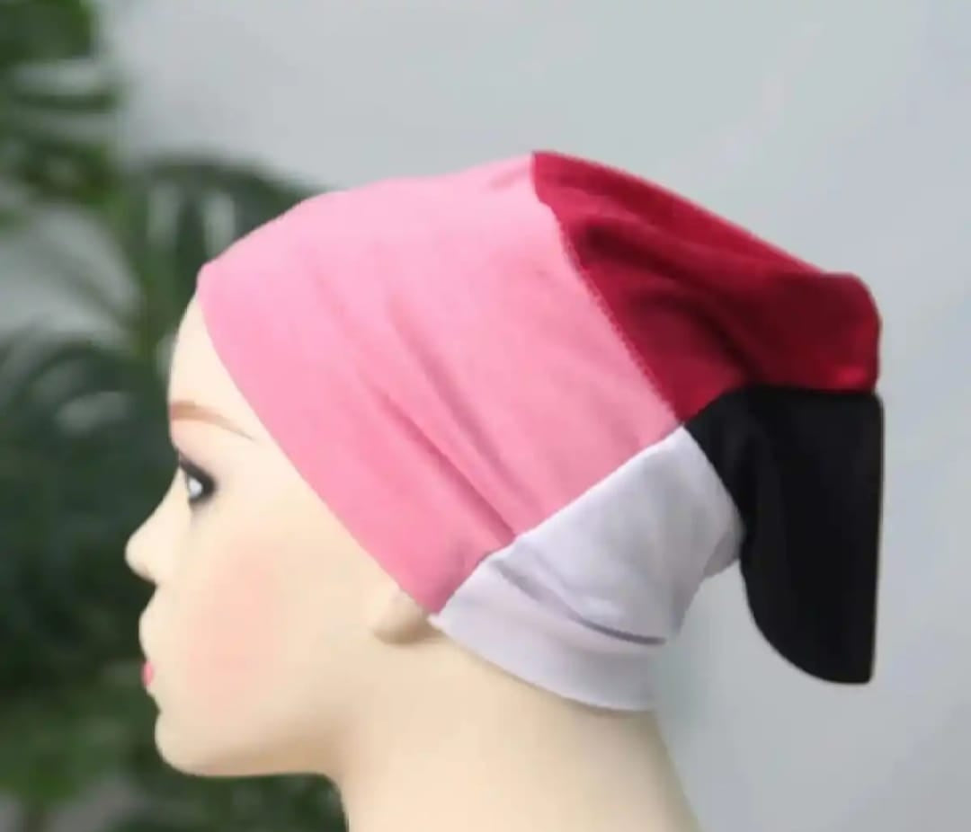 Pack of 1 ( 4 in 1 ) Plane Tube Hijab Cap – Hijab Cap for Girls and Women
