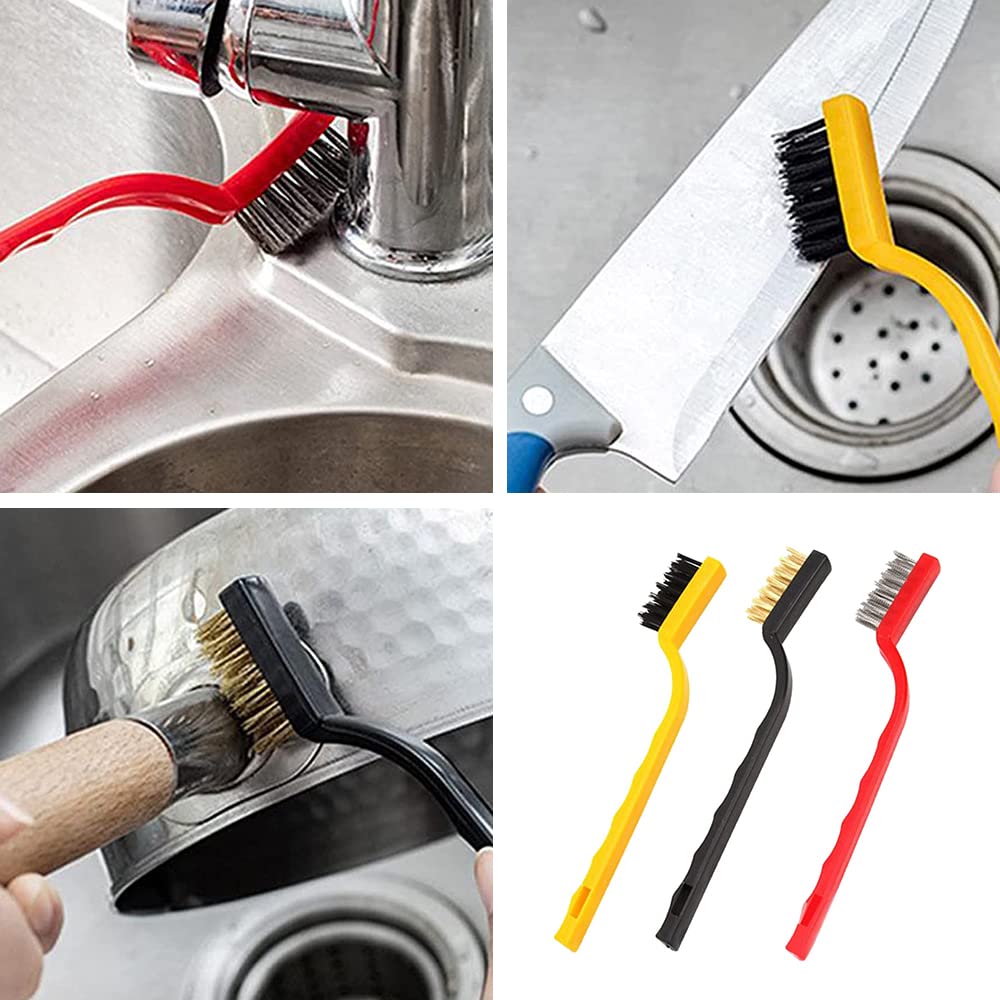 3Pcs Wire Brush Set