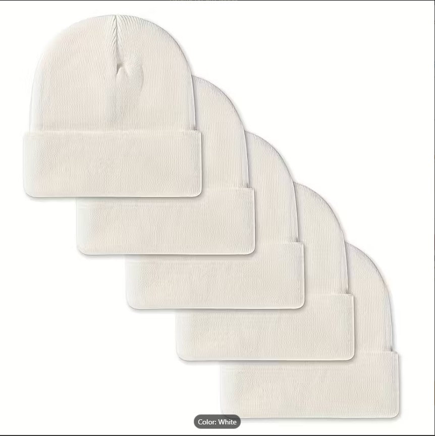 Knit Beanie Woolen Cap & Neck Warmer Scarf Set for Women