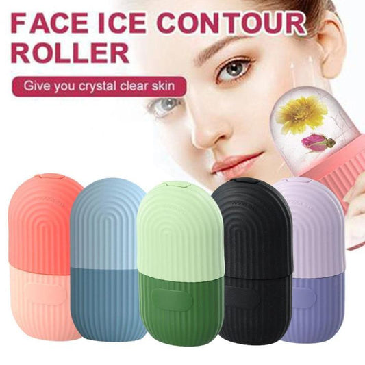 Silicone Cube Facial Ice Roller
