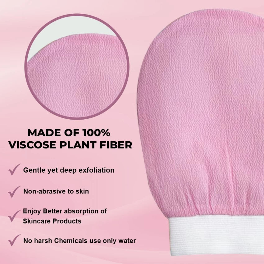 Exfoliating gloves Massage Mitt Back Scrubber Dead Skin Remover Moroccan Exfoliating Gloves 1 pc