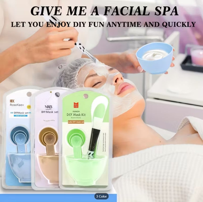 Professional DIY Facial Mask Mixing Bowl Set