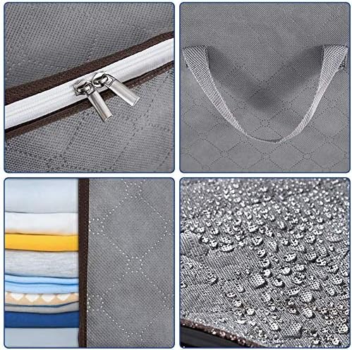 Pack of 3 Foldable Clothes Storage Bag