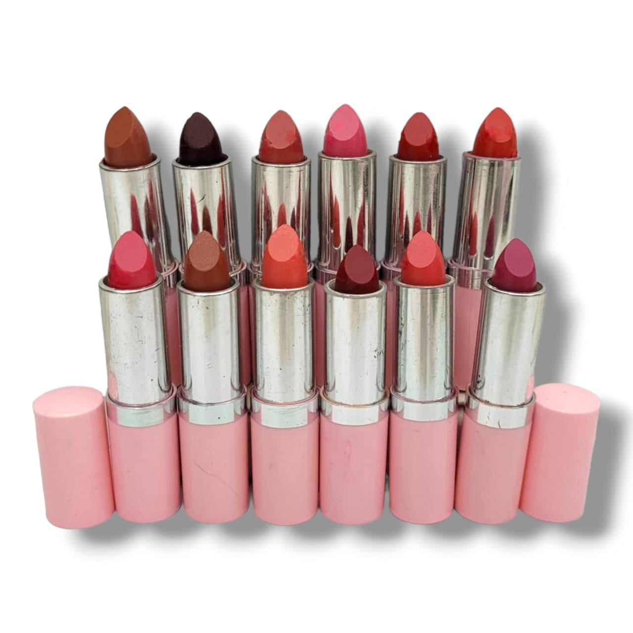 12 Matte Lipsticks – Highly Pigmented, Smooth Texture & Long-Lasting Matte Finish | Multicolor Lip Shades for Bold & Professional Makeup Looks