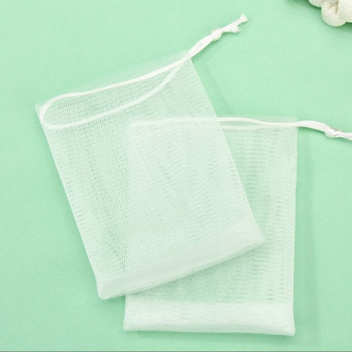 Foaming Soap Mesh Bag – Hangable Shower Soap Pouch for Rich Lather, Gentle Face & Body Cleaning