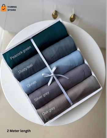 5 BUNDLE HIJAB Luxury Chiffon Hijab for Women & Girls