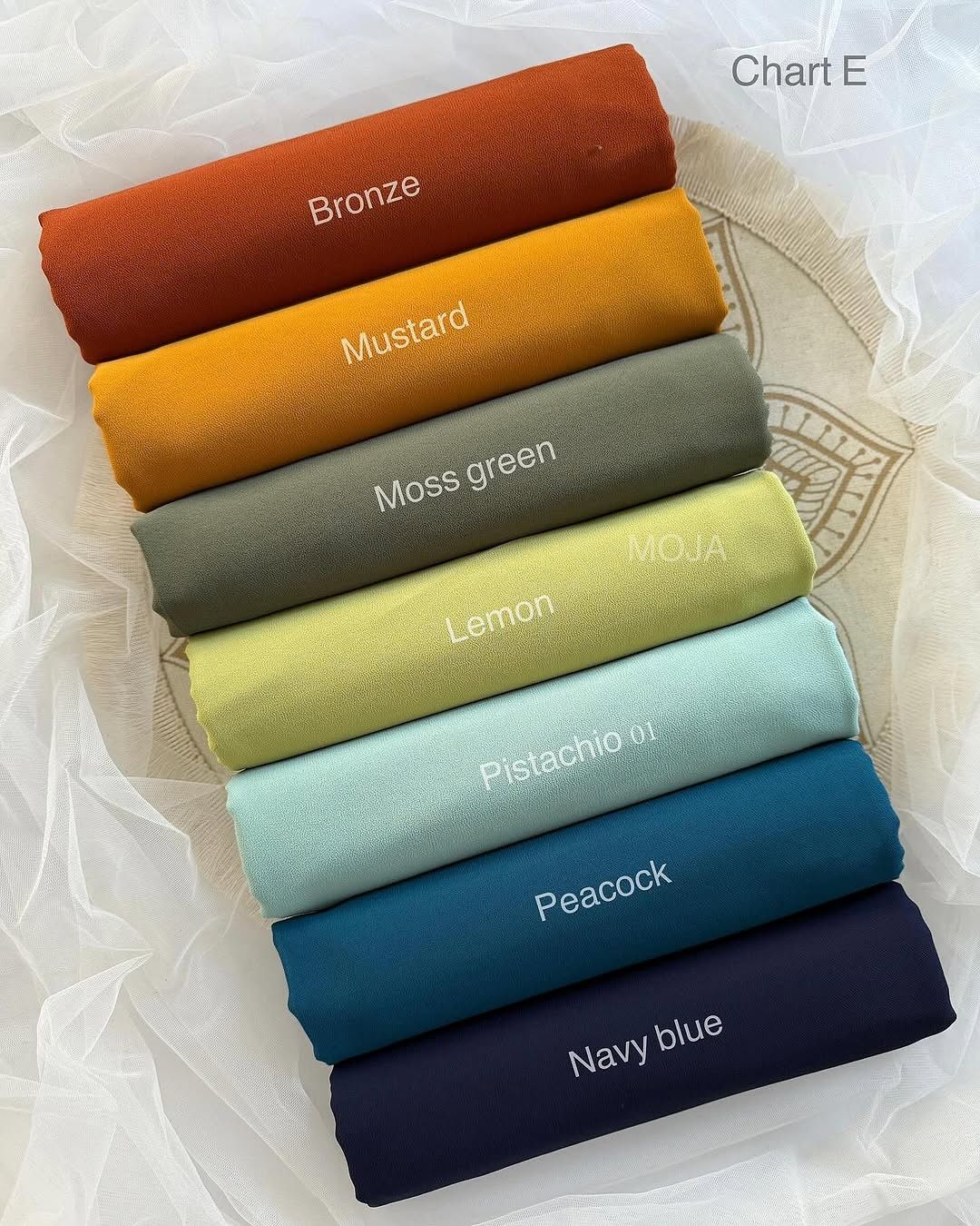 NAVY BLUE SET Premium Chiffon Georgette Stollar & Hijab