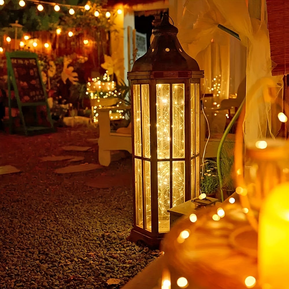 Mini Fairy Lights β Warm White LED String Lights for Room Decor, Bedroom, Wedding & Party Decoration