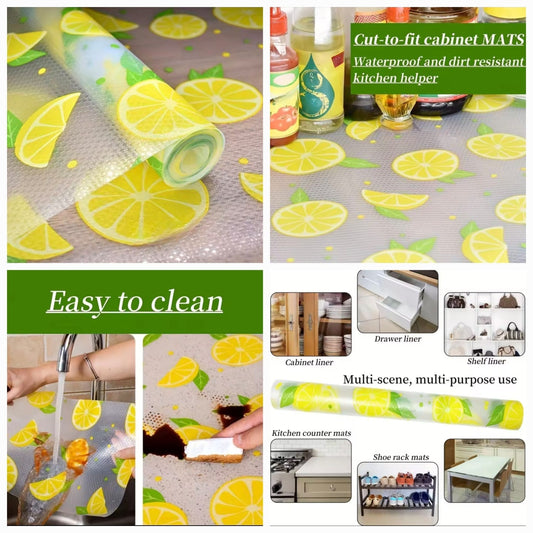 Premium Fridge & Drawer Mats – Non-Slip, Waterproof, Washable Liners