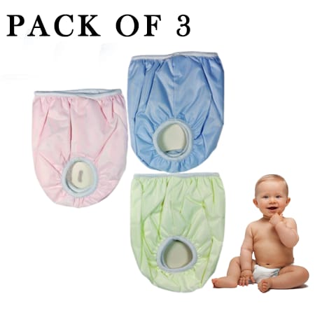 1 pcs baby reusable soft nappy rash free and environment friendly