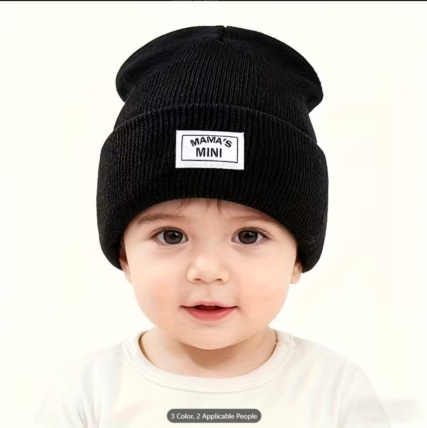 Cozy Knitted Beanie for Unisex Teens & Babies – Soft, Warm Winter Hat