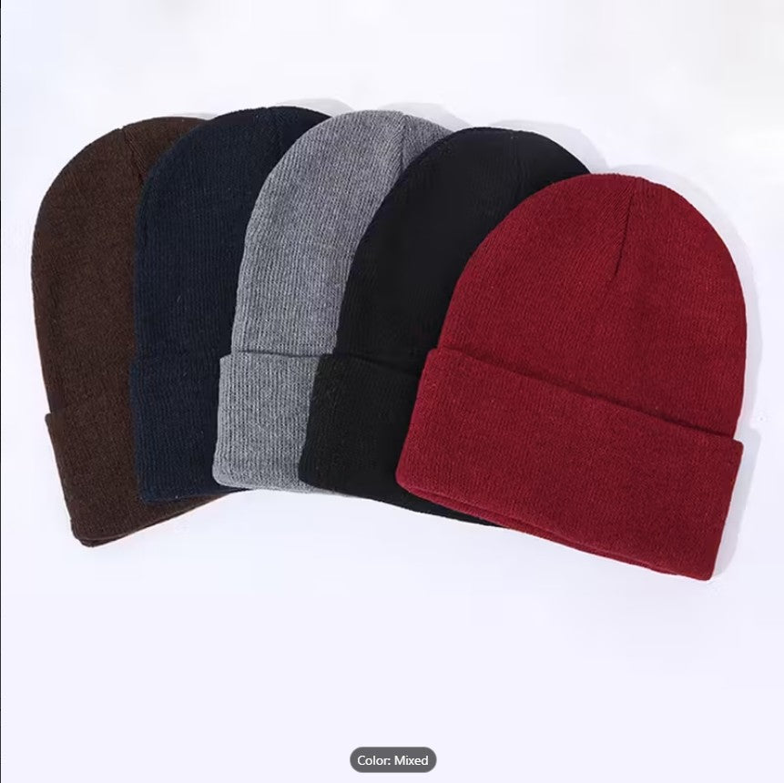 Knit Beanie Woolen Cap & Neck Warmer Scarf Set for Women