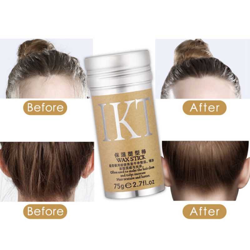 Pack Of 2 IKT Hair Gel Wax Stick | Gel-Based Hair Styling Wax for Women & Kids
