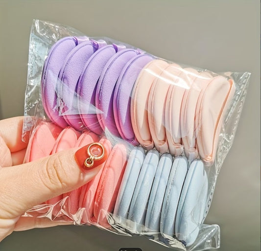 Round Powder Puffs Soft Velvet – Reusable Makeup Sponge
