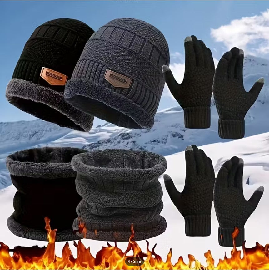 Winter Hat & Scarf Set for Women –