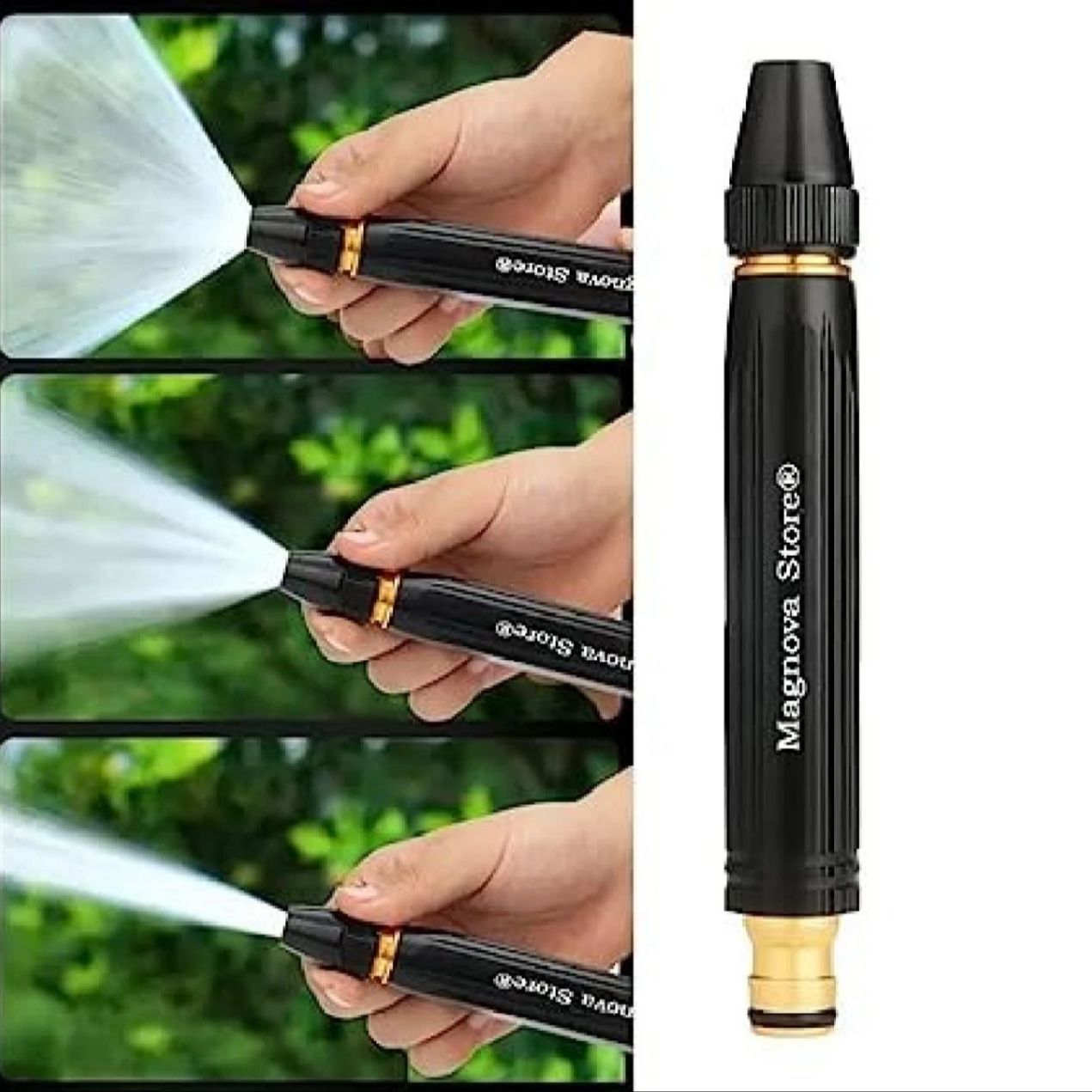 PACK OF 4 Portable High Pressure Car Wash Water Sprayer Nozzle