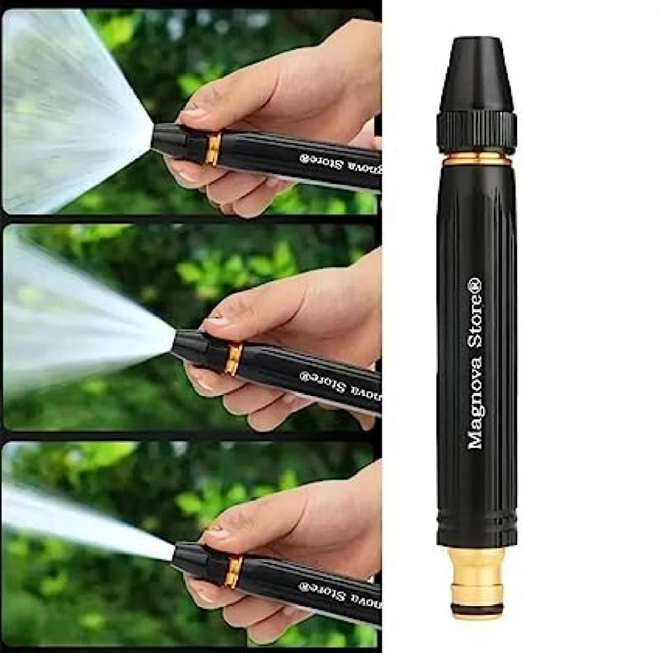 PACK OF 4 Portable High Pressure Car Wash Water Sprayer Nozzle