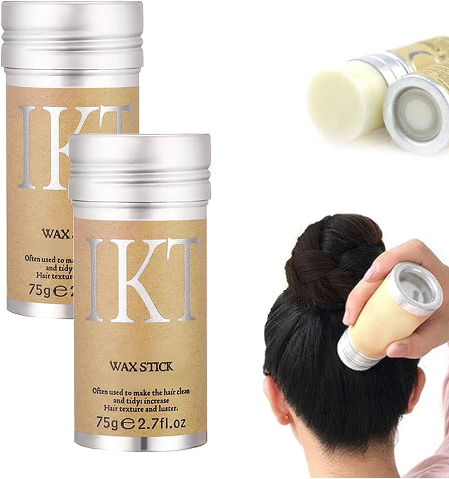 Pack Of 2 IKT Hair Gel Wax Stick | Gel-Based Hair Styling Wax for Women & Kids