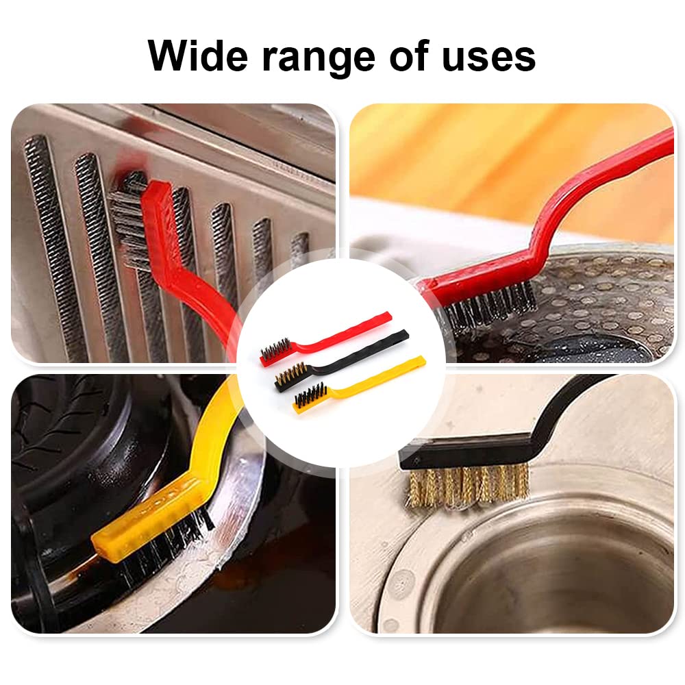 3Pcs Wire Brush Set