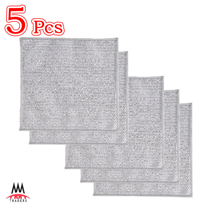 Magic Dishcloth – Metal Wire Cleaning Cloth for Kitchen, Pots & Silver Dish Washing
