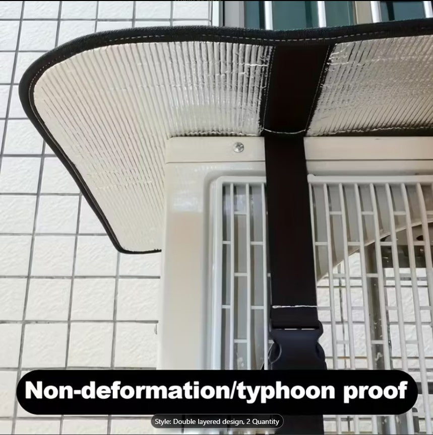 Outdoor AC Cover – Double-Layer Weatherproof Design