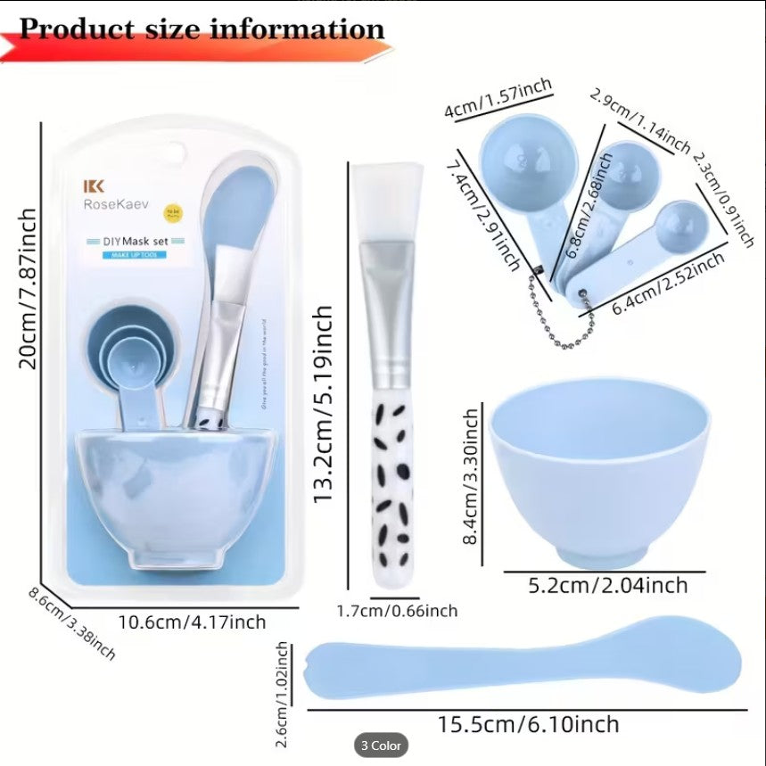Professional DIY Facial Mask Mixing Bowl Set
