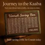 Umrah Savings Box: Turning Dreams into Reality