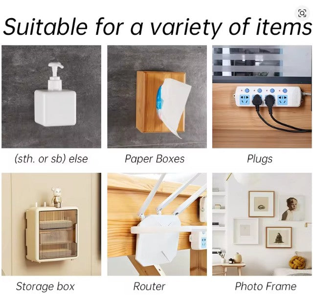 Invisible Double-Sided Self-Adhesive Hooks