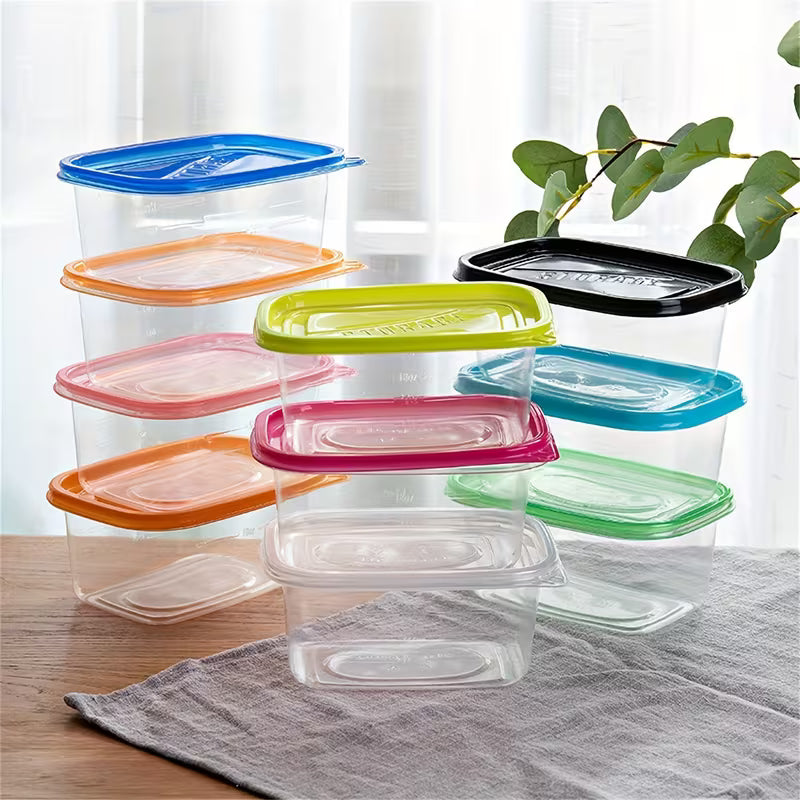 6 Food Storage Containers with Lids,