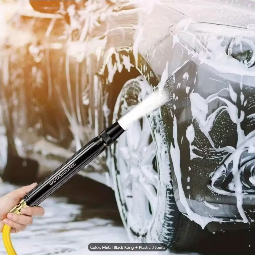 PACK OF 4 Portable High Pressure Car Wash Water Sprayer Nozzle