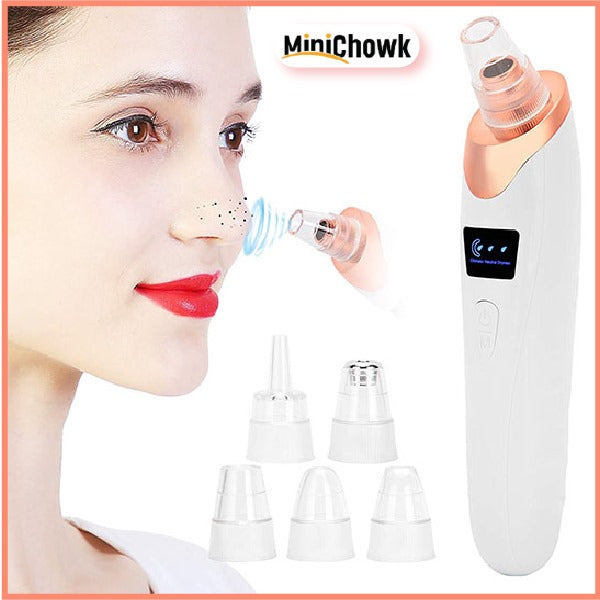 5-in-1 Blackhead Remover Vacuum – Electric Pore Cleaner & Acne Extractor for Deep Facial Cleansing