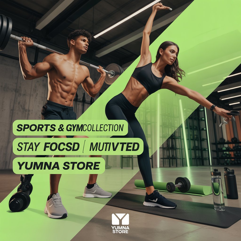 Exercise &amp; Fitness collection, featuring high-quality workout gear, gym accessories, and fitness equipment