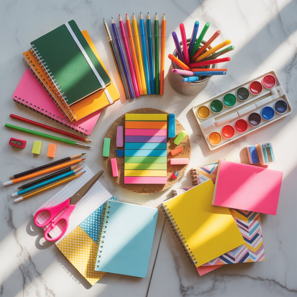 Stationery &amp; Craft collection, featuring everything you need for school, office, and creative projects.
