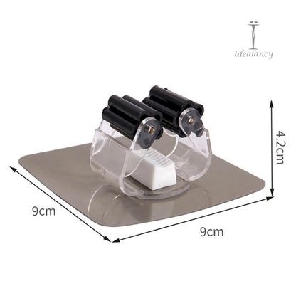 Easy-Install Wall-Mounted Mop & Broom Holder