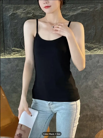 Black Camisoles for Teenage Girls & Women