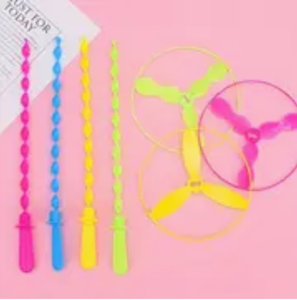 Flying Colorful Helicopter Toys